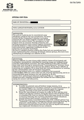 OFFICIAL PORT REPORT_LUSTRUM-1