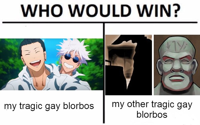 my tragic gay blorbos