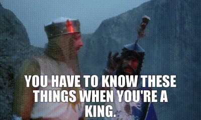 Image of You have to know these things when you're a king.